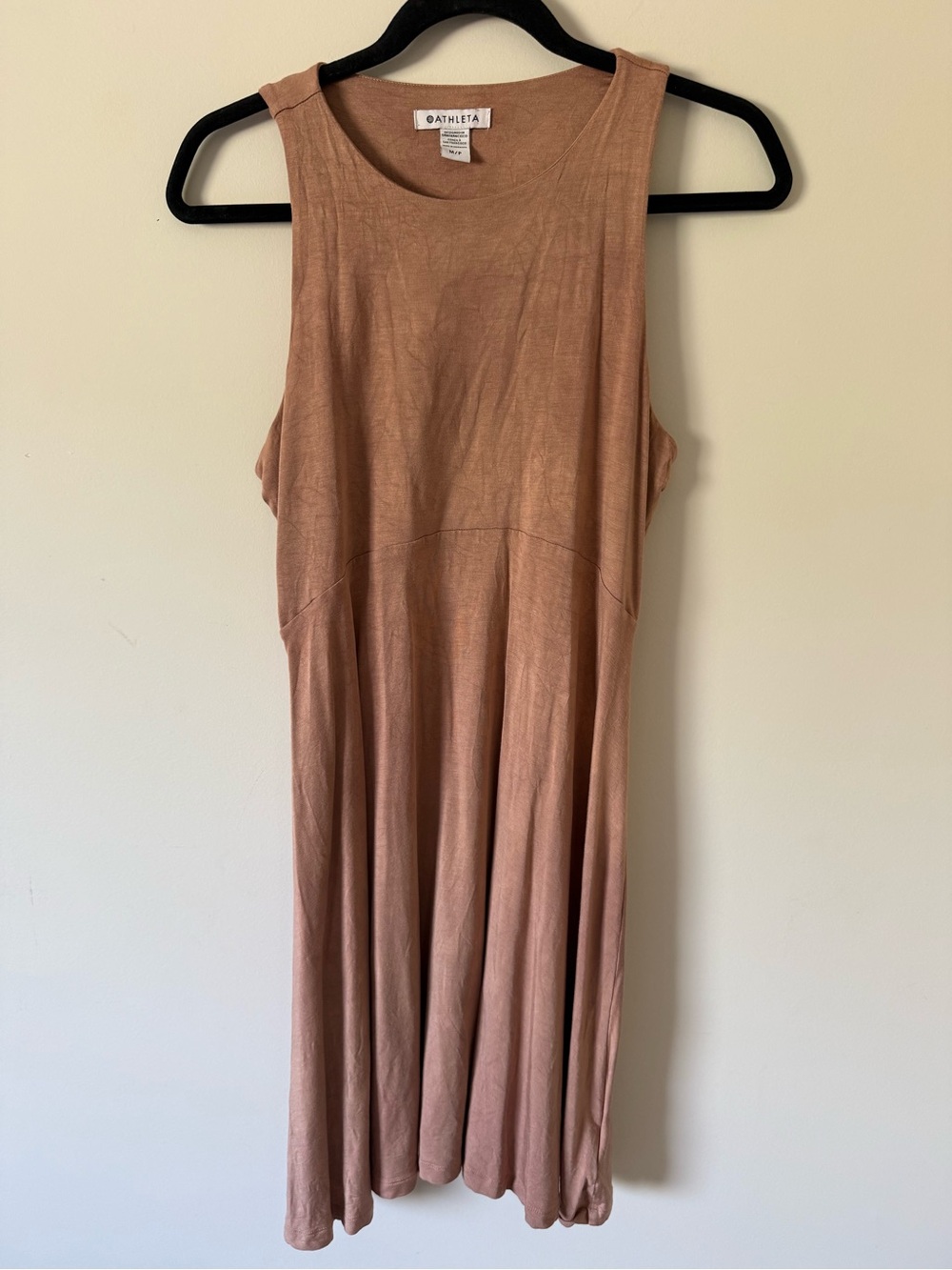322 ATHLETA MIRCO RIBBED MIDI DRESS